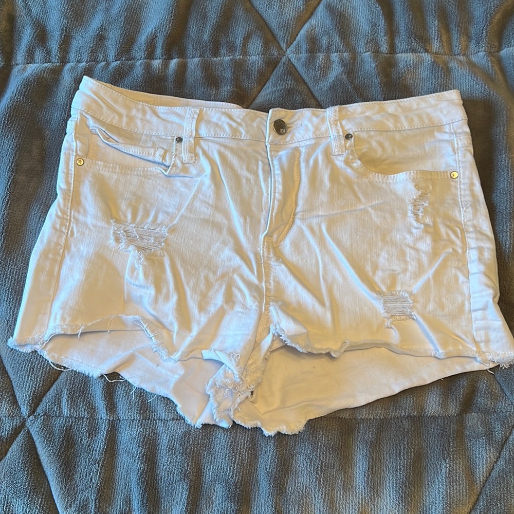 Size 13/31 White RSQ Jean Shorts